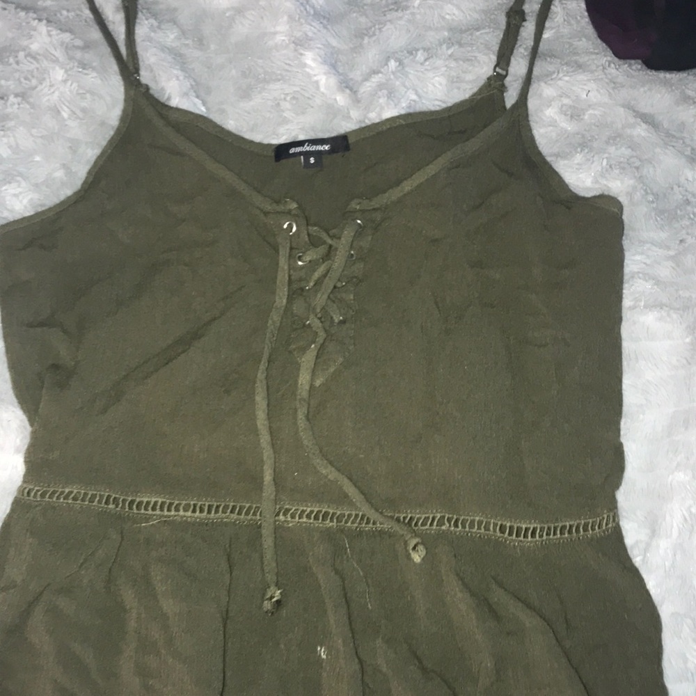 Flowy tight tank top